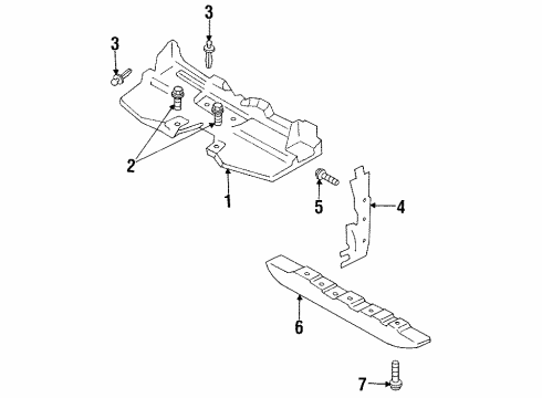 1997 Chevy Monte Carlo Air Baffle Diagram