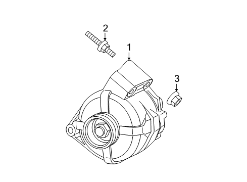 2005 Buick LaCrosse Alternator Diagram 1 - Thumbnail