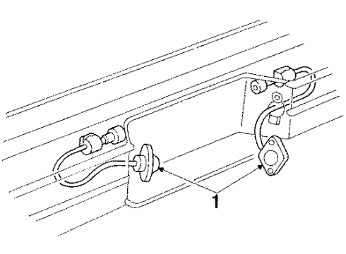 1990 GMC G1500 License Lamps Diagram 1 - Thumbnail