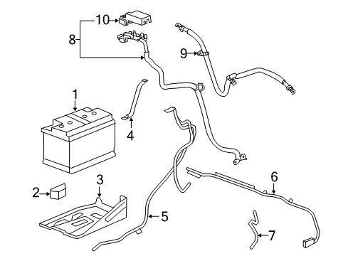 2012 GMC Sierra 2500 HD Battery Diagram 2 - Thumbnail