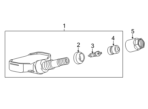 2014 Cadillac ATS Tire Pressure Monitoring, Electrical Diagram 2 - Thumbnail