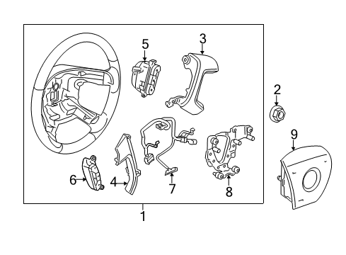 2014 Chevy Silverado 3500 HD Cruise Control System Diagram