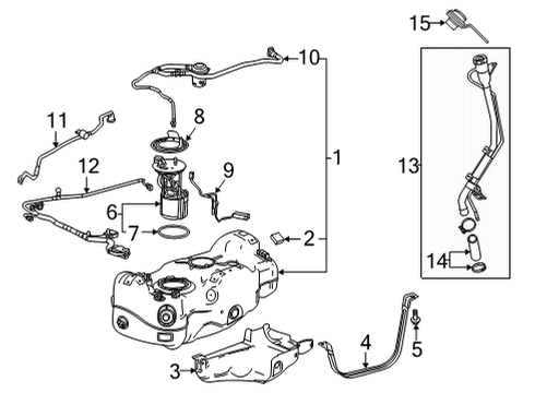 2022 Chevy Trailblazer Fuel Supply Diagram 2 - Thumbnail