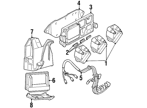 1997 Oldsmobile Cutlass Ignition System Diagram