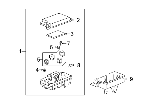 2005 Chevy Corvette Convertible Top Diagram 3 - Thumbnail