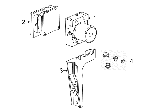 2014 Chevy Corvette Anti-Lock Brakes Diagram 1 - Thumbnail