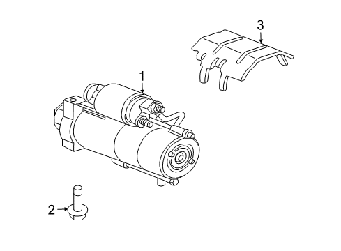 2009 Hummer H3 Starter, Electrical Diagram 2 - Thumbnail