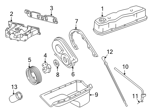 1986 Chevy Astro Filters Diagram 3 - Thumbnail