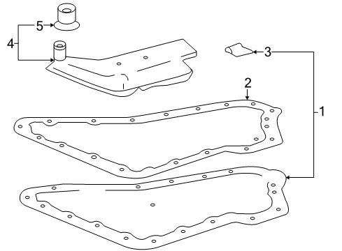 2007 Buick Rendezvous Transaxle Parts Diagram