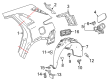 2019 Cadillac XT5 Fuel Filler Housing Diagram - 84182868