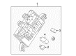 2013 Cadillac XTS Fuse Box Diagram - 20914308