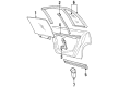 Oldsmobile LSS Weather Strip Diagram - 25544908