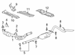 Chevy Silverado 1500 LTD Exhaust Heat Shield Diagram - 84366685