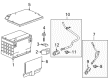 2004 Chevy SSR Battery Cable Diagram - 15114351