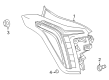 Cadillac CT5 Back Up Light Diagram - 84895440