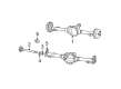 2003 GMC Sonoma Axle Shaft Diagram - 15086716