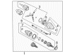 1999 Oldsmobile Intrigue CV Joint Diagram - 26045744