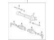 Pontiac G6 Power Steering Hose Diagram - 15891604