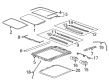 2018 Cadillac XTS Weather Strip Diagram - 20913285