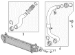 2022 GMC Terrain Intercooler Diagram - 85163204