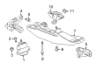 2019 Cadillac CTS Engine Mount Diagram - 23104519