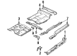 1997 GMC C1500 Suburban Floor Pan Diagram - 15740123