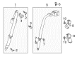 2015 Cadillac ATS Seat Belt Diagram - 19331001