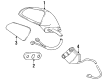 1995 Buick Park Avenue Mirror Cover Diagram - 12503608