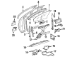 1993 Buick Roadmaster Door Latch Assembly Diagram - 22100852