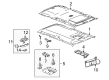 Hummer Door Handle Diagram - 15079242