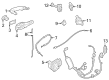 Chevy Trax Door Latch Cable Diagram - 42815916