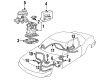 1996 Oldsmobile Cutlass Supreme ABS Control Module Diagram - 16240521