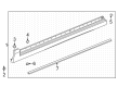 Buick Encore GX Weather Strip Diagram - 42485183