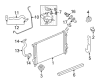 2006 Pontiac Montana Radiator Diagram - 15211585