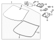 2015 Chevy Malibu Mirror Cover Diagram - 22806808