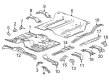 2015 GMC Yukon XL Floor Pan Diagram - 23463507