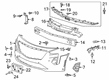 Cadillac CT6 Bumper Diagram - 84713015