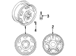 2001 Chevy Prizm Spare Wheel Diagram - 94857834