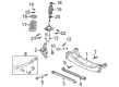 2001 Oldsmobile Alero Control Arm Diagram - 22639751