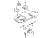 Cadillac Brake Proportioning Valve Diagram - 10250986