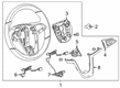 2015 Buick Encore Steering Wheel Diagram - 95388220