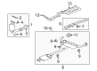 2008 Saturn Vue Catalytic Converter Gasket Diagram - 25818507