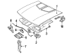 1991 Pontiac Sunbird Lift Support Diagram - 22597961