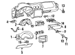 Pontiac Firebird A/C Switch Diagram - 16183792