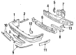 Buick Regal Bumper Diagram - 10215550