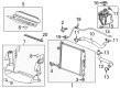 2017 Cadillac ATS Radiator Hose Diagram - 23104587