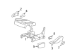 2004 Cadillac CTS Seat Motor Diagram - 88992806