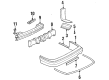 1995 Buick Regal Bumper Diagram - 10241556