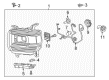 2018 GMC Sierra 2500 HD Headlight Diagram - 84180593