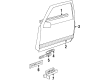 1988 GMC C1500 Door Moldings Diagram - 999876